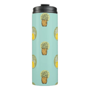 100% pineapple thermal tumbler