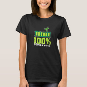 100 Plant Power Environmental Vegans T-Shirt