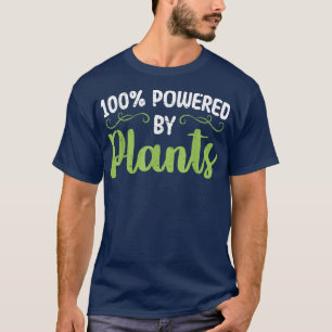 100 Powered By Plants Vegan Vegetable Diet  T-Shirt