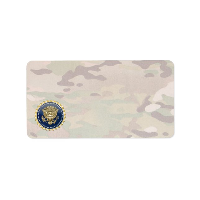[100] Presidential Service Badge [PSB] Label (Front)