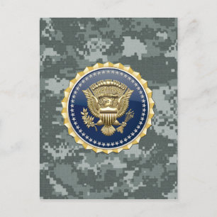 [100] Presidential Service Badge [PSB] Postcard