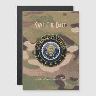 [100] Presidential Service Badge [PSB] Special Ed Magnetic Invitation