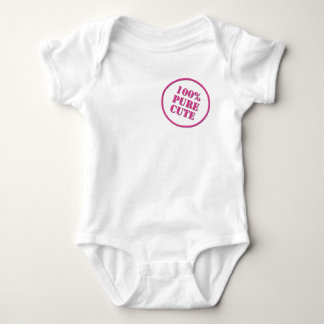 100% Pure Cute Baby Bodysuit