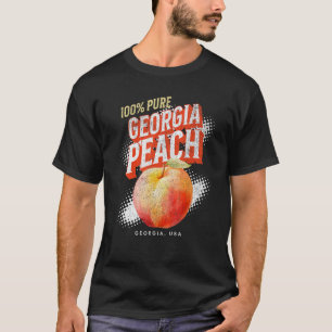 100 Pure Georgia Peach T-Shirt