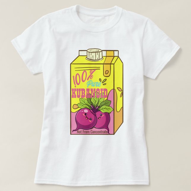 100% Pure Kubanoid T-Shirt (Design Front)