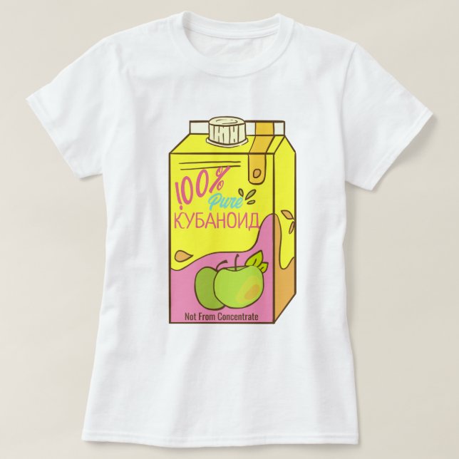 100% Pure Kubanoid T-Shirt (Design Front)
