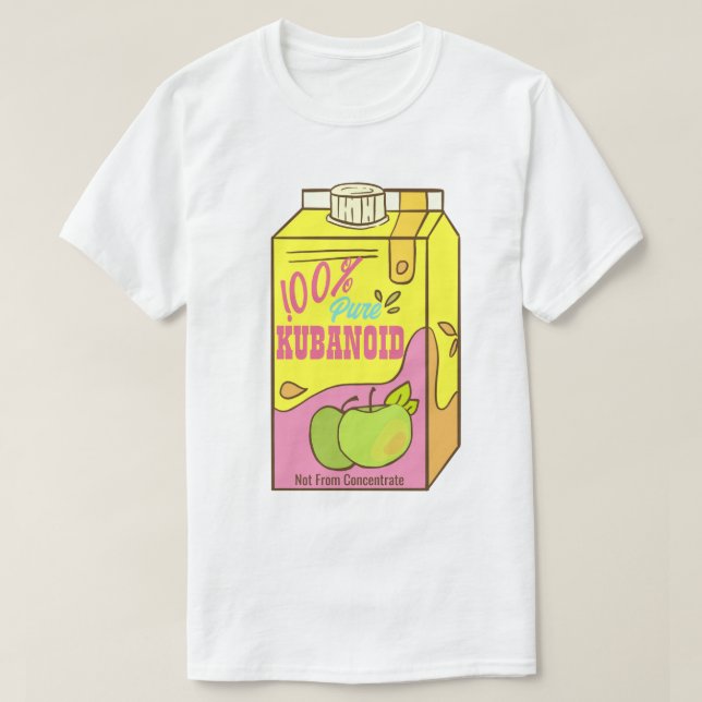 100% Pure Kubanoid T-Shirt (Design Front)