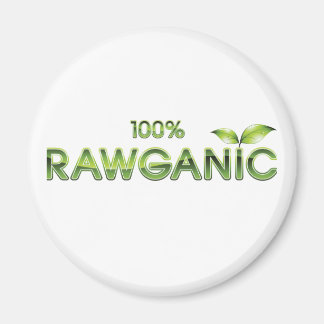 100% Rawganic Raw Food Magnet
