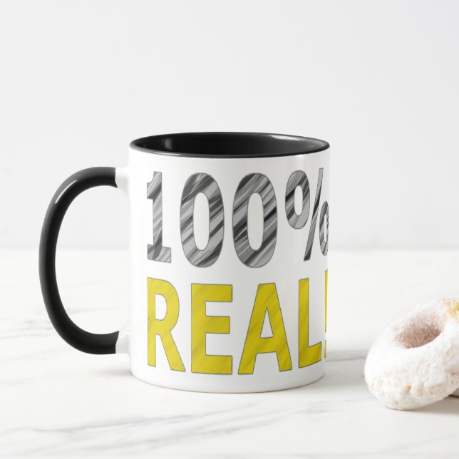 100% REAL! MUG (With Donut)