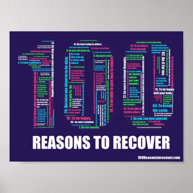 100 Reasons Poster (Front)