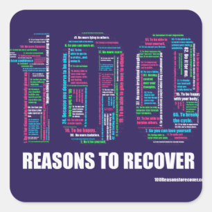 100 Reasons Small Sticker