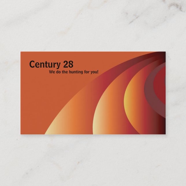 100 Rust Rings Mortgage Broker Business Card (Front)