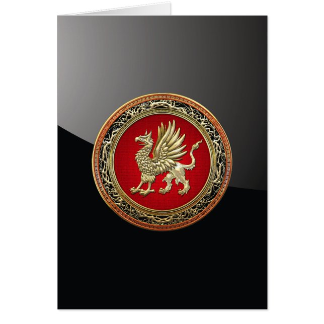 [100] Sacred Gold Griffin (Front)