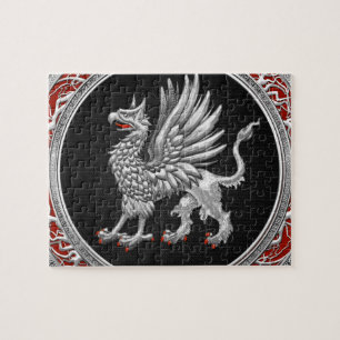 [100] Sacred Silver Griffin Jigsaw Puzzle