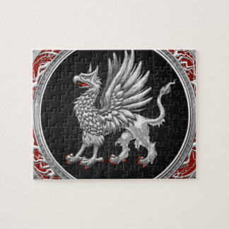 [100] Sacred Silver Griffin Jigsaw Puzzle