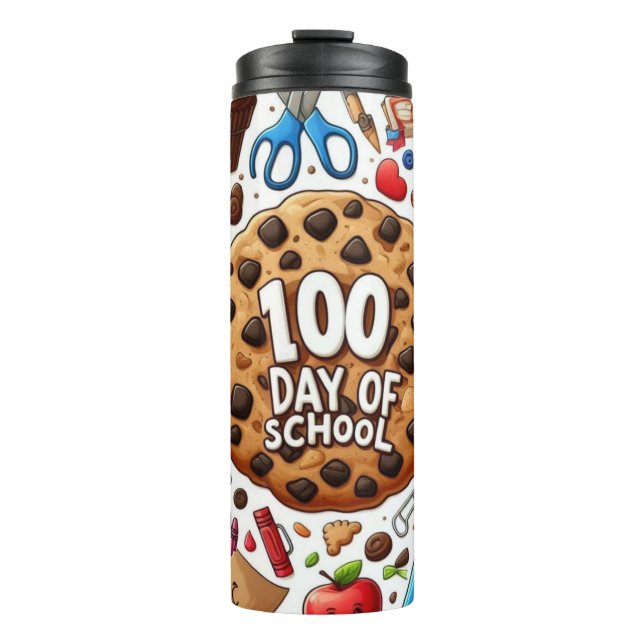 100 School Days  Thermal Tumbler (Front)