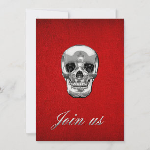 [100] Silver Human Skull