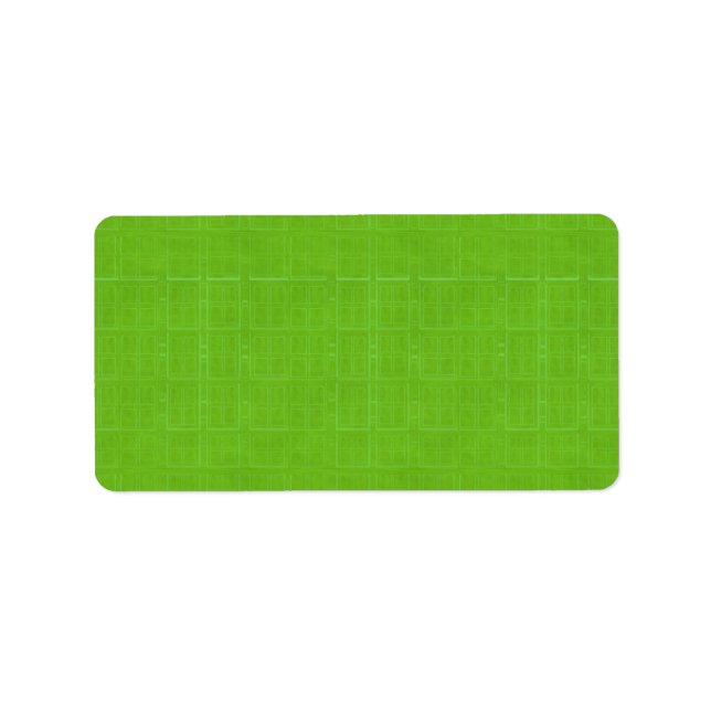 100 Slim : Artistic Soft Colours Patterns Label (Front)