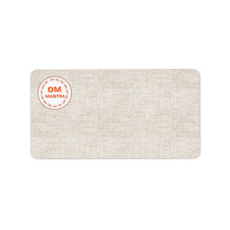 100 Slim : Artistic Soft Colours Patterns Label