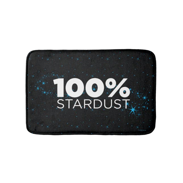 100% Stardust Bath Mat (Front)