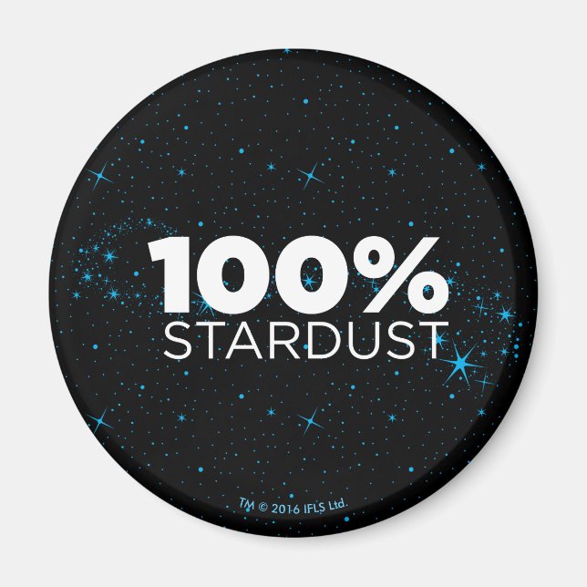 100% Stardust Magnet (Front)