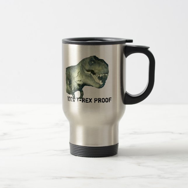 100% T-REX PROOF COFFEE MUG (Right)