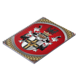 [100] Teutonic Order Coat of Arms Notebook