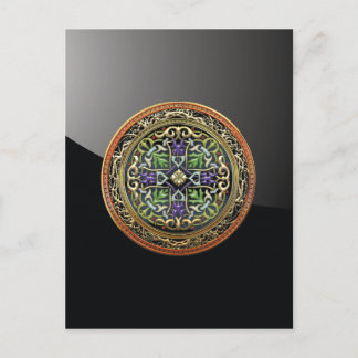 [100] Treasure Trove: Celtic Cross Postcard