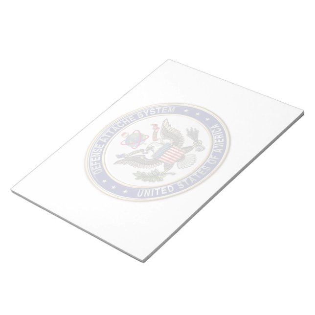 [100] U.S. Defence Attaché System (DAS) Emblem [3D Notepad (Angled)