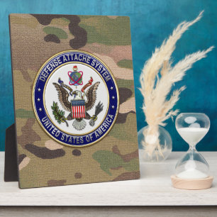 [100] U.S. Defence Attaché System (DAS) Emblem [3D Plaque