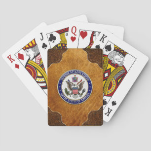 [100] U.S. Defence Attaché System (DAS) Emblem [3D Playing Cards