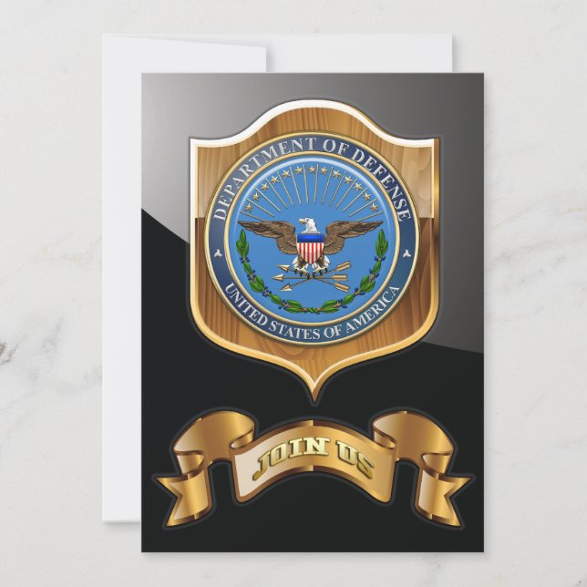 [100] U.S. Department of Defence (DOD) Emblem [3D] (Front)