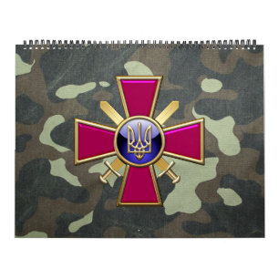 [100] Ukrainian Ground Forces Emblem Calendar