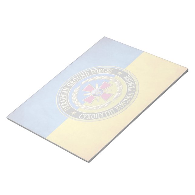 [100] Ukrainian Ground Forces [Special Edition] Notepad (Angled)
