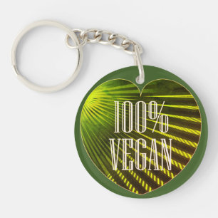 100% Vegan Key Ring