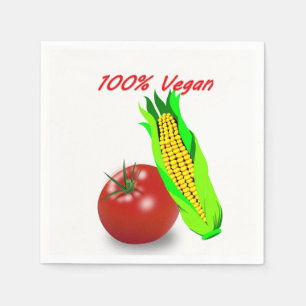 100% Vegan Paper Napkins