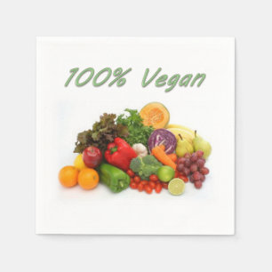 100% Vegan Paper Napkins