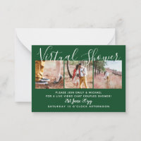 100  Virtual Shower PHOTO Wedding Live Chat Budget