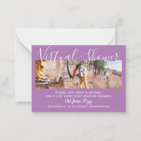100 Virtual Shower PHOTO Wedding Live Chat Budget