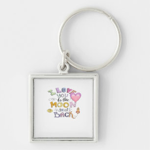 100 vs 1 Gorilla Battle Key Ring