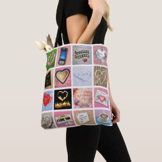 100 Ways to say I love you Tote Bag