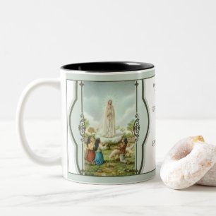 100 YEAR FATIMA ANNIVERSARY 1917-2017 Two-Tone COFFEE MUG