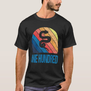 100 Year Old 100th Birthday Snake Reptile Man Wom T-Shirt