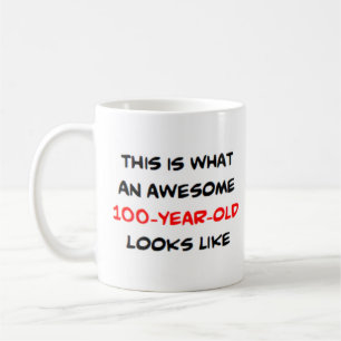 100 year old, awesome coffee mug