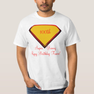 100 Year Super Granny Birthday Shirt
