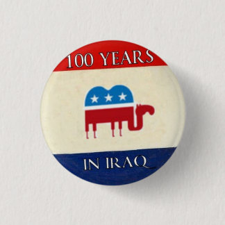 100 Years in Iraq Button