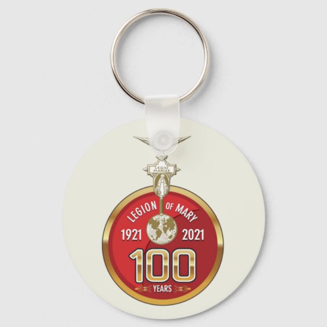 100 years Legion of Mary, Legion of Mary Key Ring (Front)
