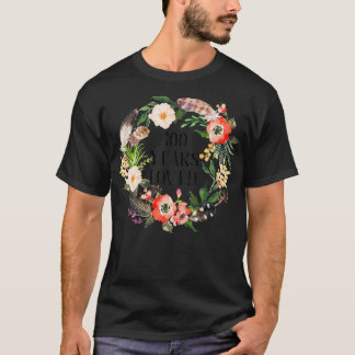 100 Years Loved 100th Birthday Gifts For Grandma T-Shirt