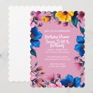 100 Years Loved Invitation 100th Birthday Invitati