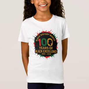 100 Years of Black Excellence – Black Pride T-Shirt